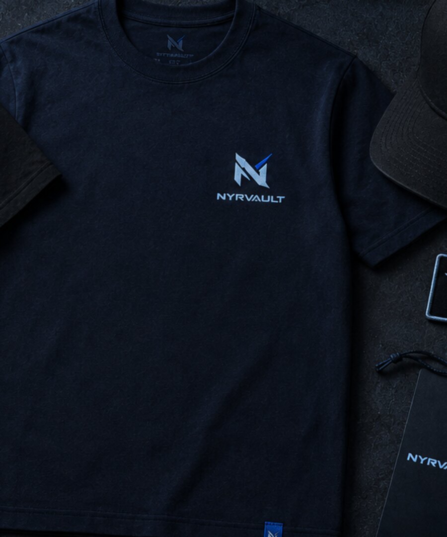 Flight Systems Tee — Navy — concept visual