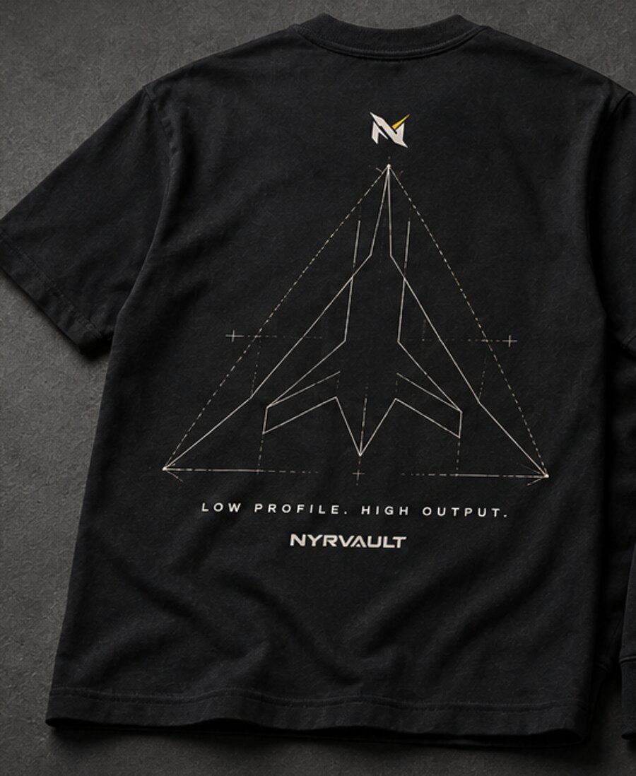 Flightline Tee — concept visual