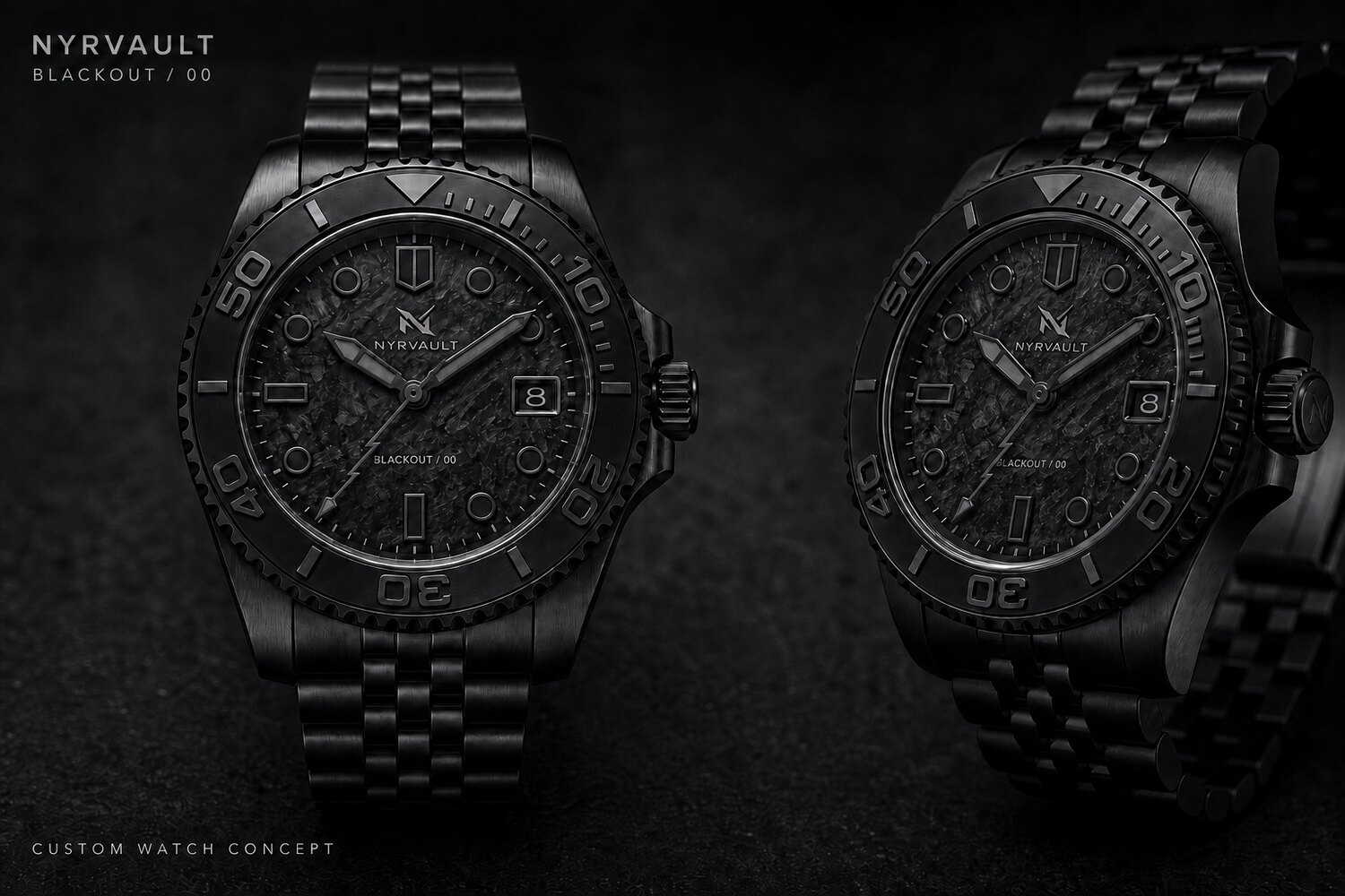 BLACKOUT watch concept