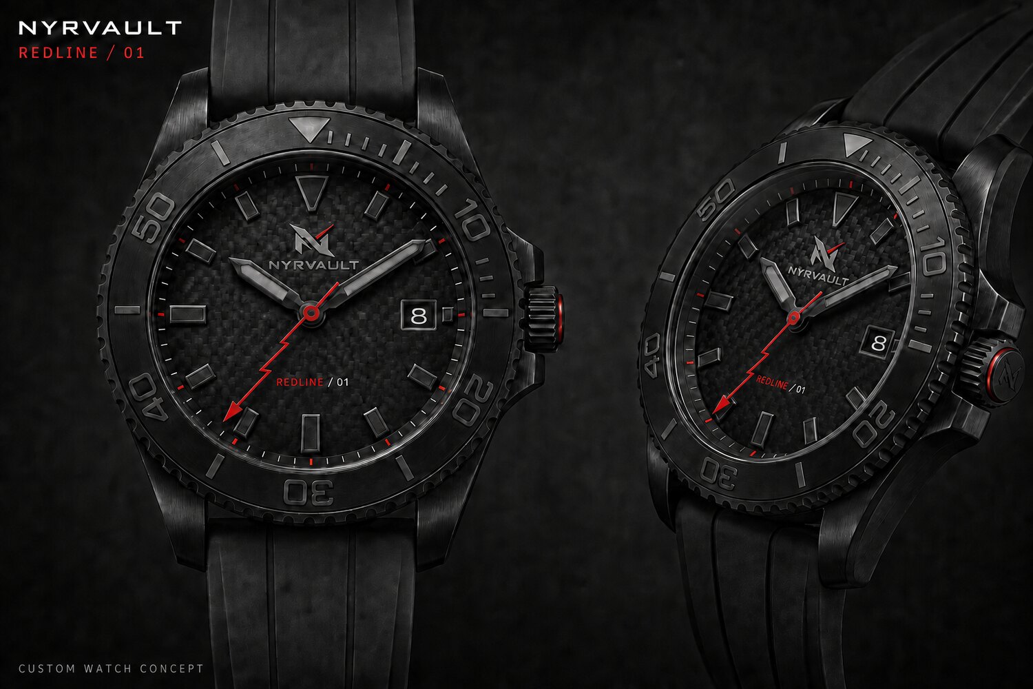REDLINE watch concept